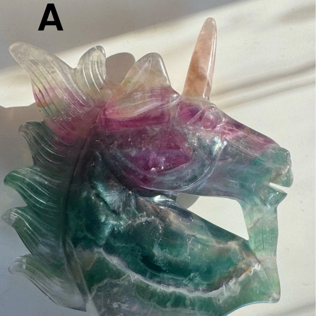 Fluorite Unicorn - Baltic Mermaid