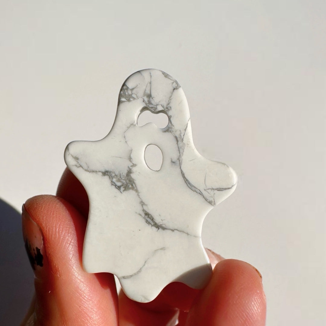 Howlite Ghost - Baltic Mermaid