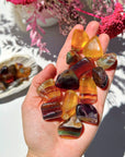 Old Stock Banded FluoriteTumbled Stones from Argentina - Baltic Mermaid
