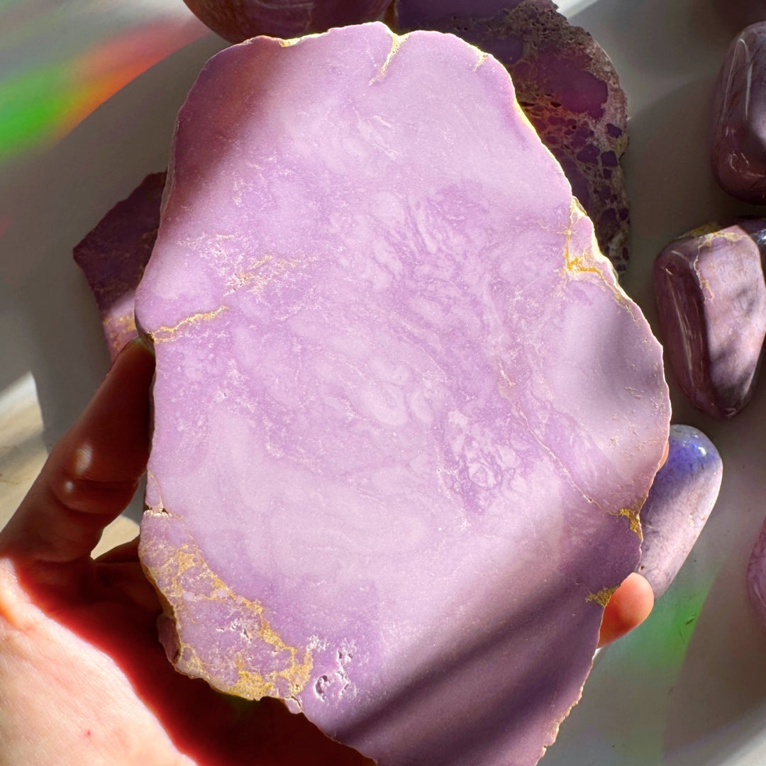 Phosphosiderite Slab - AAA - Baltic Mermaid