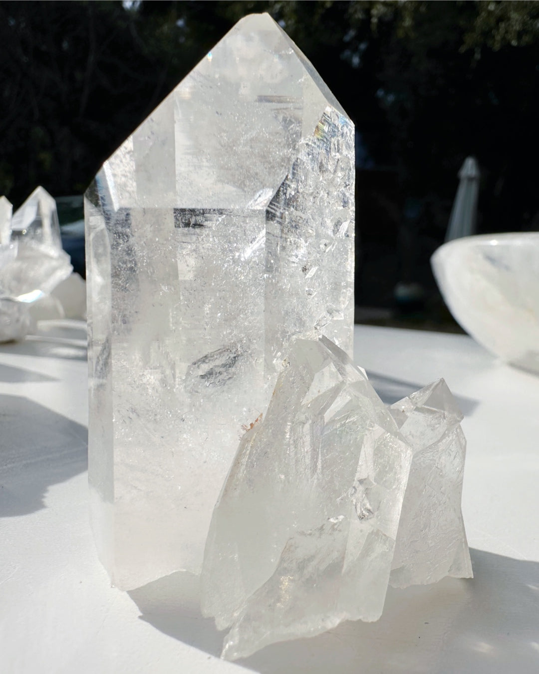 Arkansas Quartz Point A - Super Clear - Baltic Mermaid