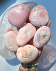 Pink Opal Palm Stones - Baltic Mermaid