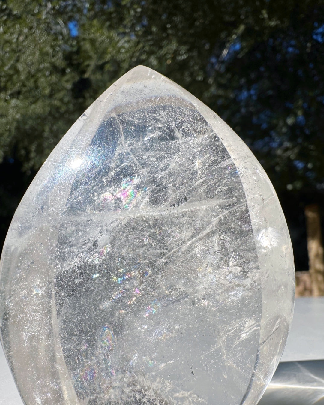 Clear Quartz Flame - Baltic Mermaid