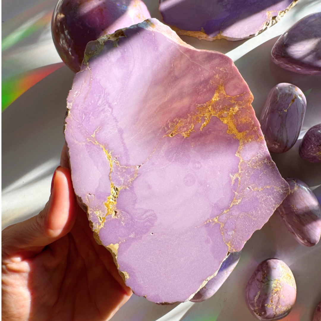 Phosphosiderite Slab - AAA - Baltic Mermaid