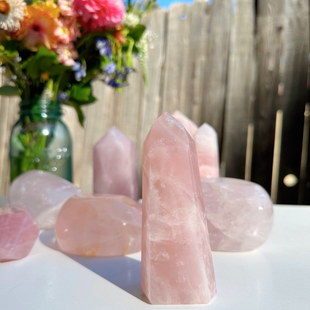 Rose Quartz Tower - Baltic Mermaid