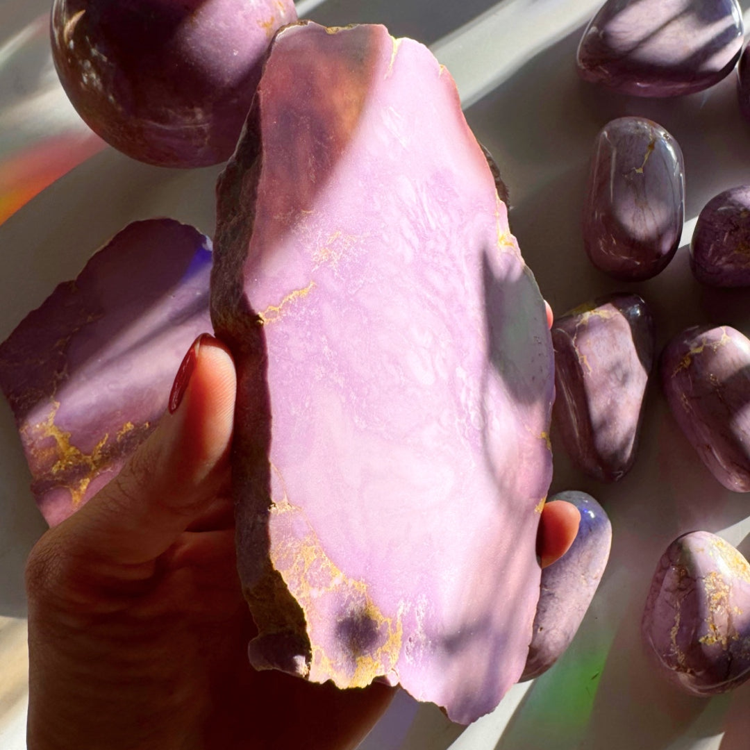 Phosphosiderite Slab - AAA - Baltic Mermaid