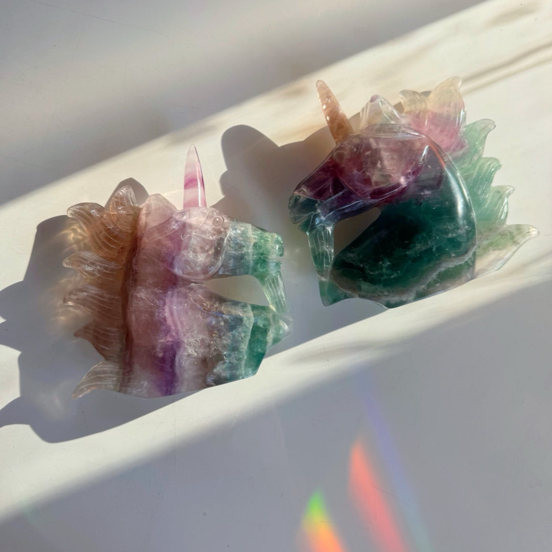 Fluorite Unicorn - Baltic Mermaid