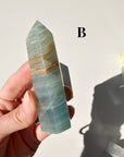 Blue Calcite Towers - Small - Baltic Mermaid