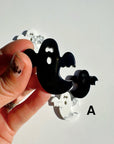 Howlite & Black Obsidian Ghosts - Baltic Mermaid