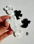 Howlite & Black Obsidian Ghosts - Baltic Mermaid