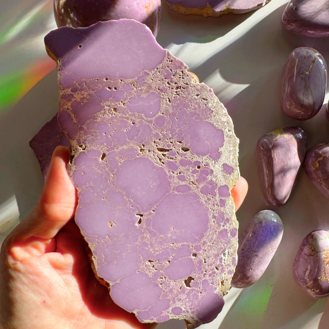 Phosphosiderite Slab - AAA - Baltic Mermaid