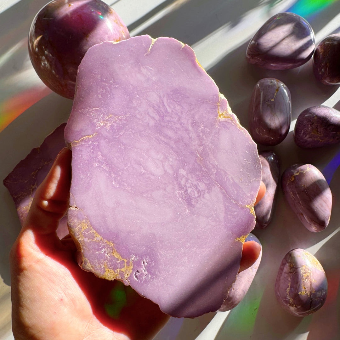 Phosphosiderite Slab - AAA - Baltic Mermaid