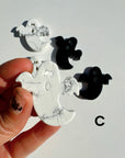 Howlite & Black Obsidian Ghosts - Baltic Mermaid