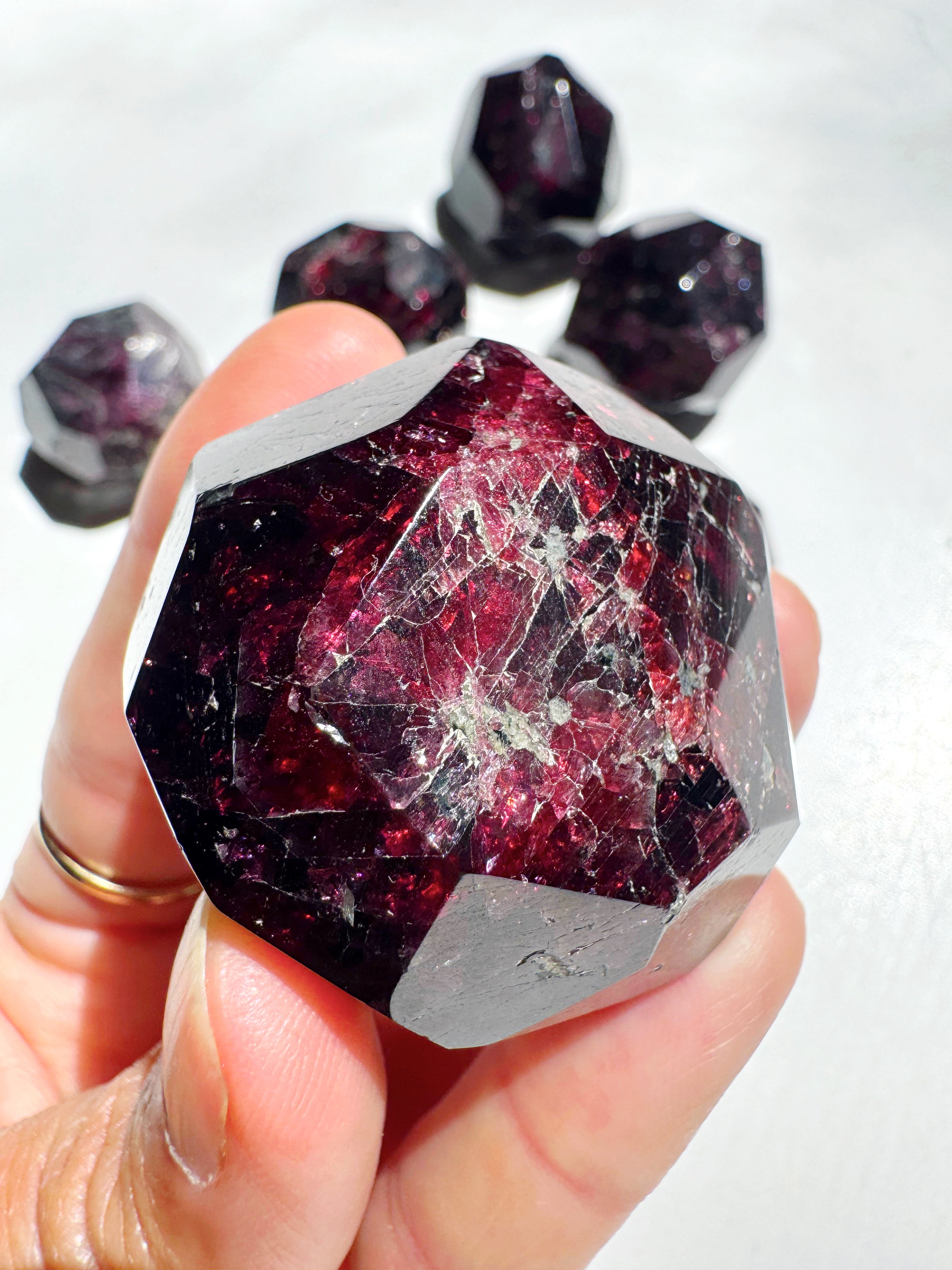 Almandine Garnet - B Baltic Mermaid