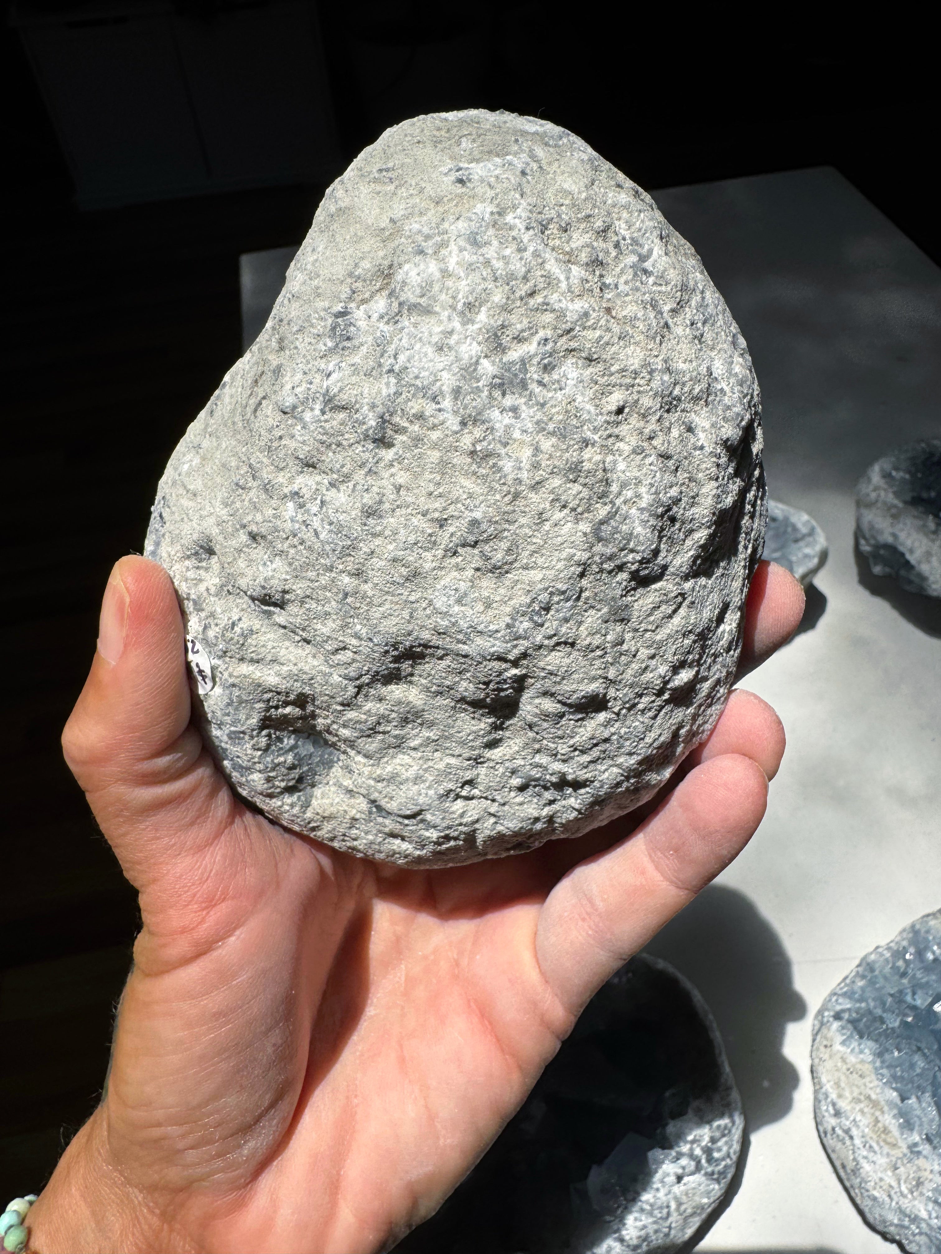 Celestite Cluster Baltic Mermaid
