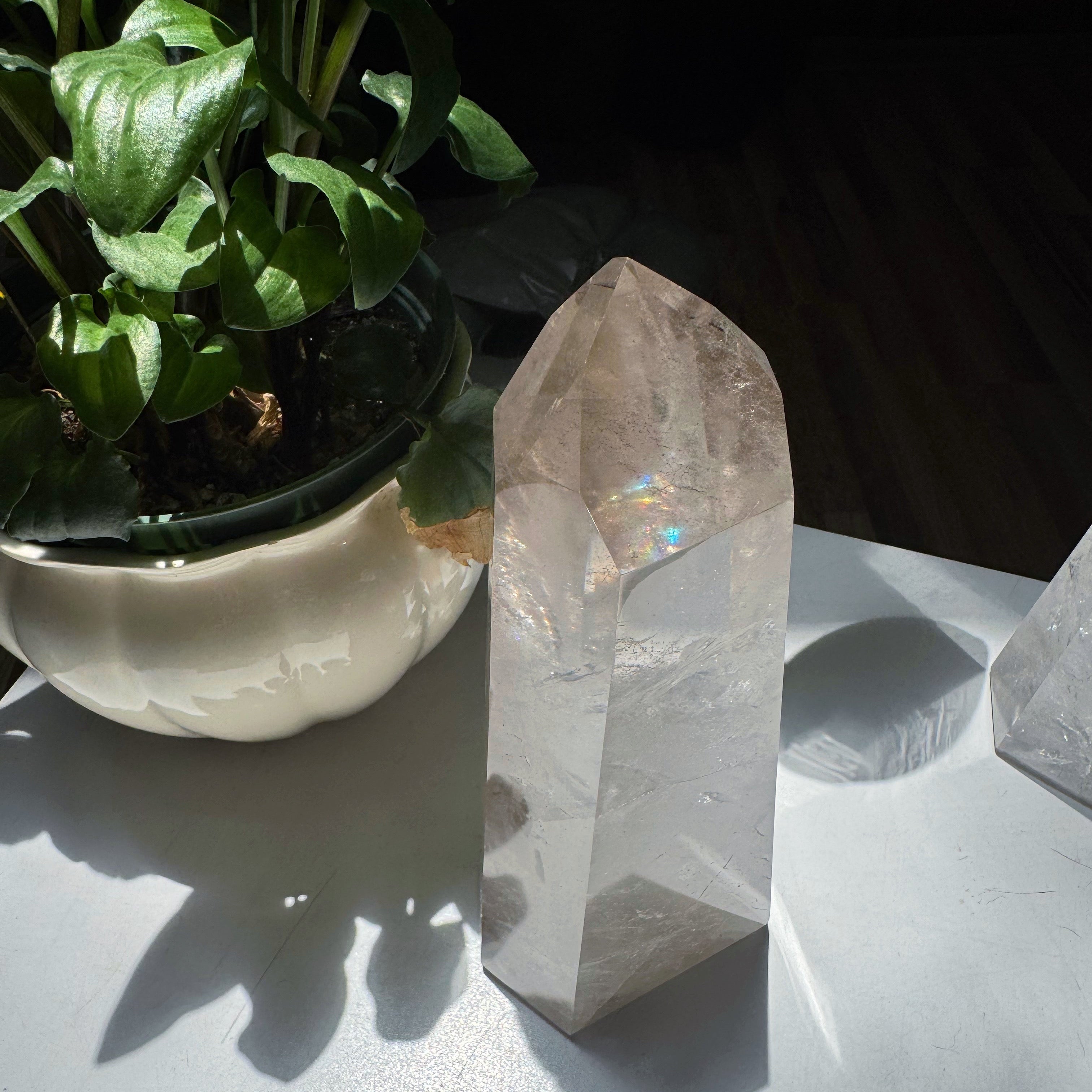 Large Smoky Quartz Tower from Brazil - AAA Baltic Mermaid