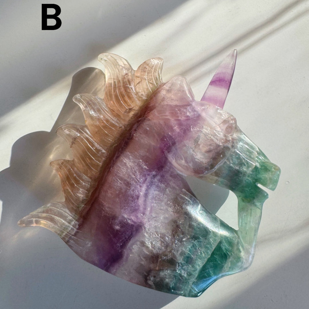Fluorite Unicorn - Baltic Mermaid