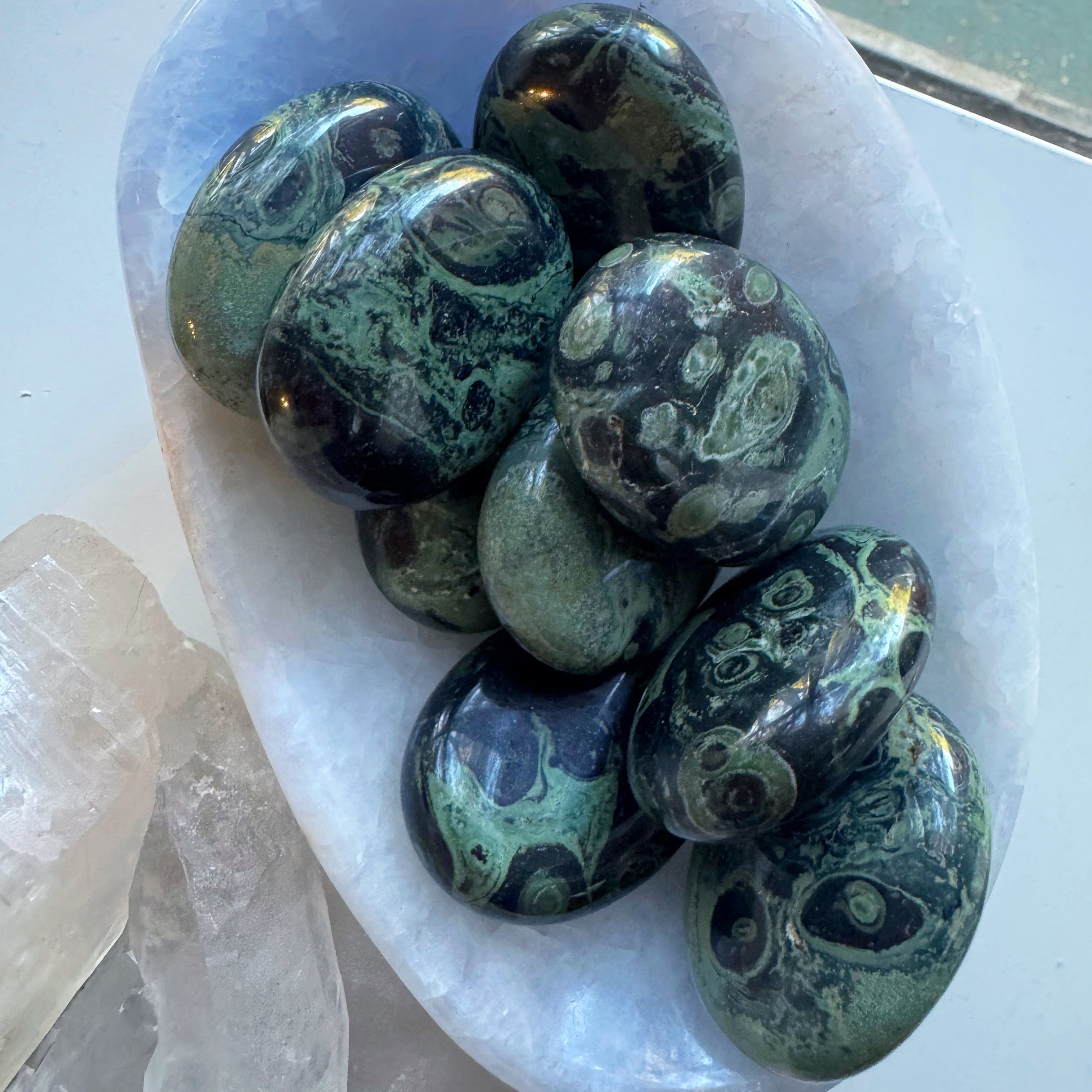 Kambaba Jasper Palm Stones Baltic Mermaid