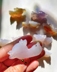 Carved Agate Fawn - Baltic Mermaid