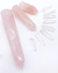Rose Quartz Wands - Baltic Mermaid