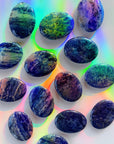 Sodalite Flat Palm Stones - Baltic Mermaid