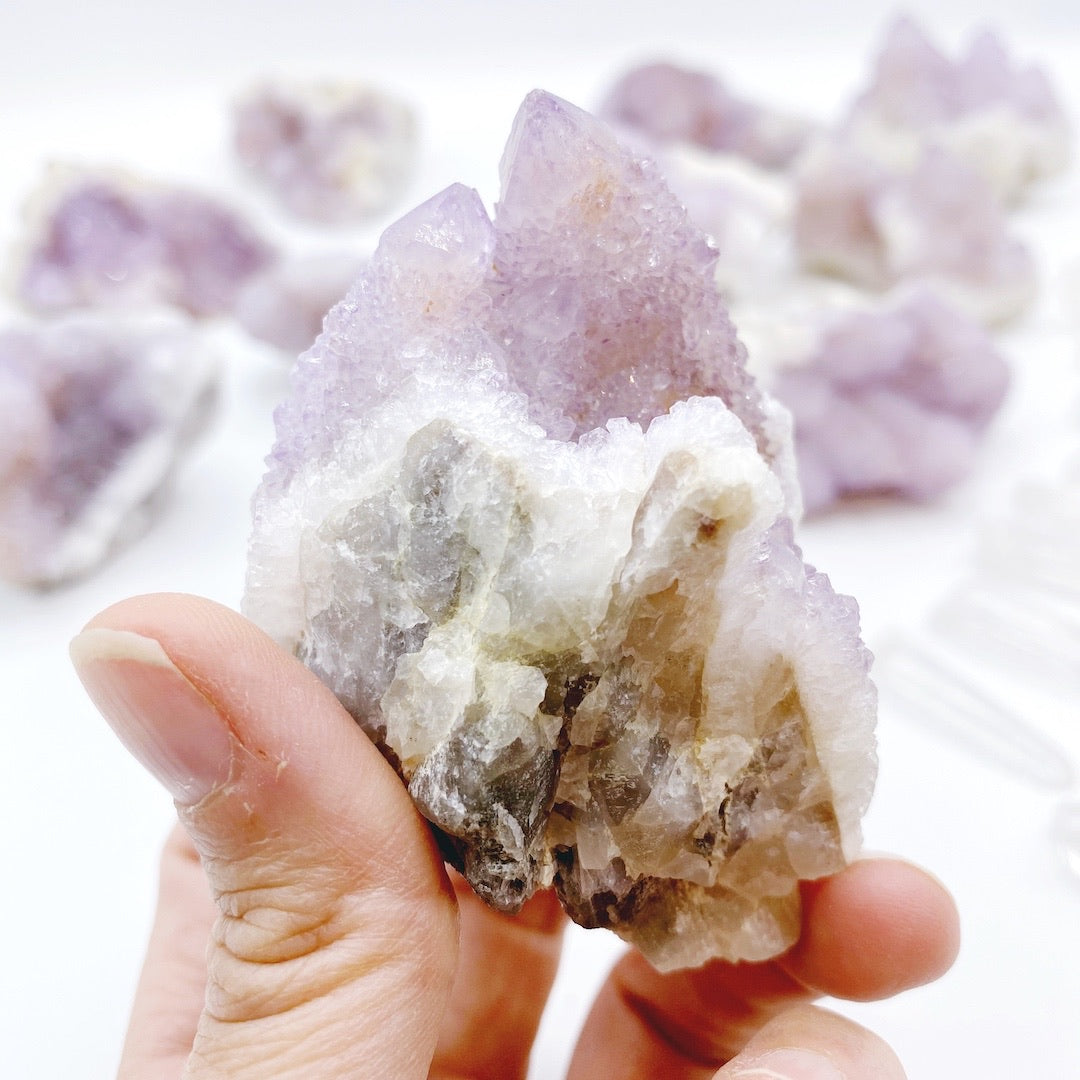 Amethyst Spirit Quartz Cluster - Baltic Mermaid