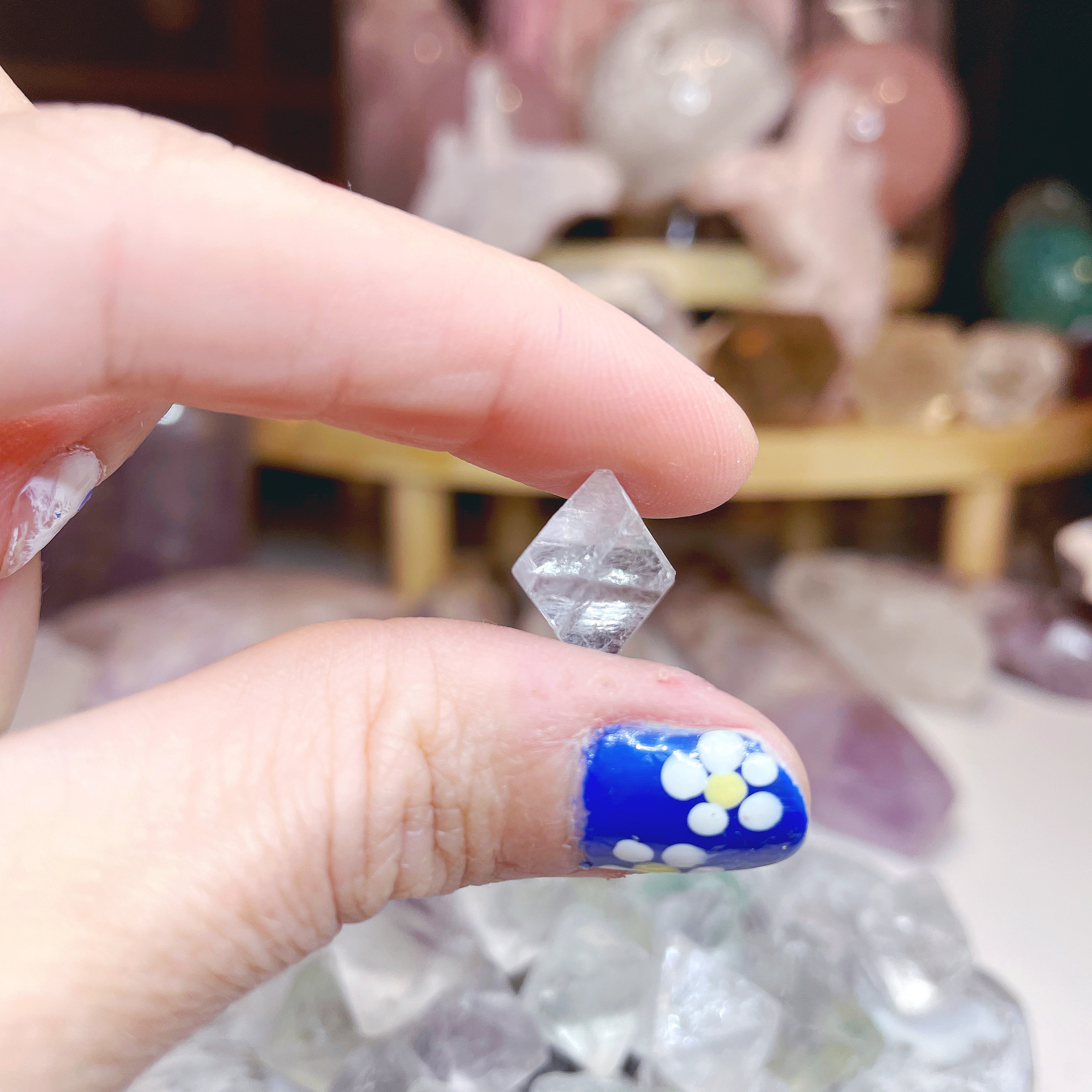 Lil Fluorite Octahedron - Baltic Mermaid