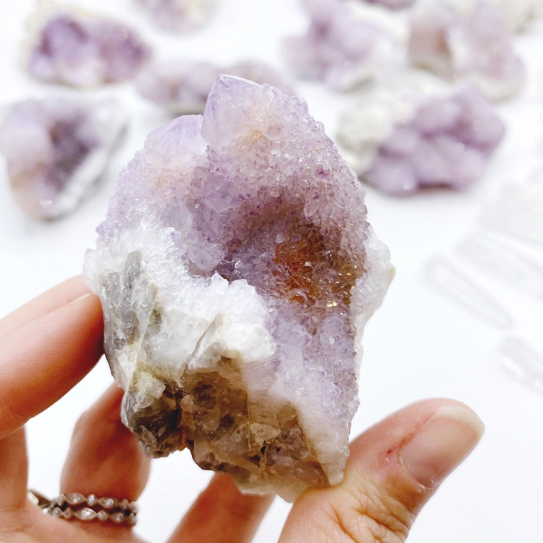 Amethyst Spirit Quartz Cluster - Baltic Mermaid