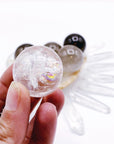 Lil’ Smoky Quartz Spheres - Baltic Mermaid