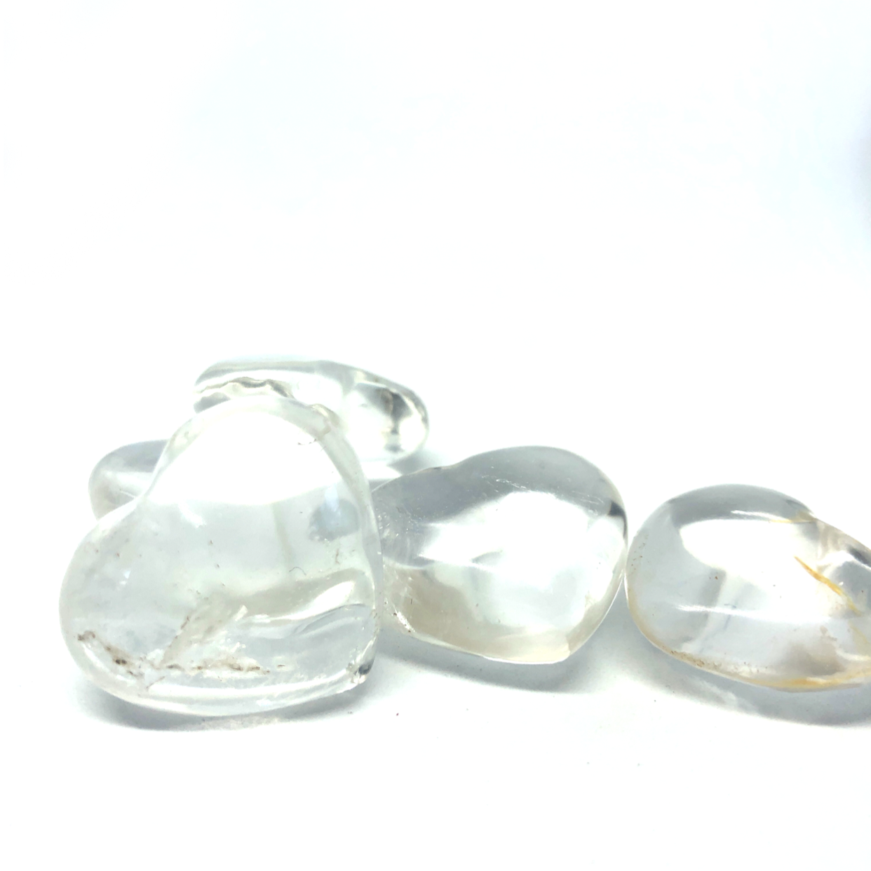 Little Puffed Heart Crystals - Baltic Mermaid