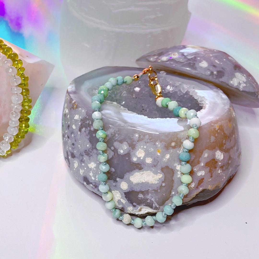 Chrysoprase Candy Bracelet - Baltic Mermaid