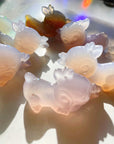 Carved Agate Fawn - Baltic Mermaid