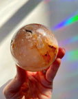 Flower Agate Sphere - Baltic Mermaid