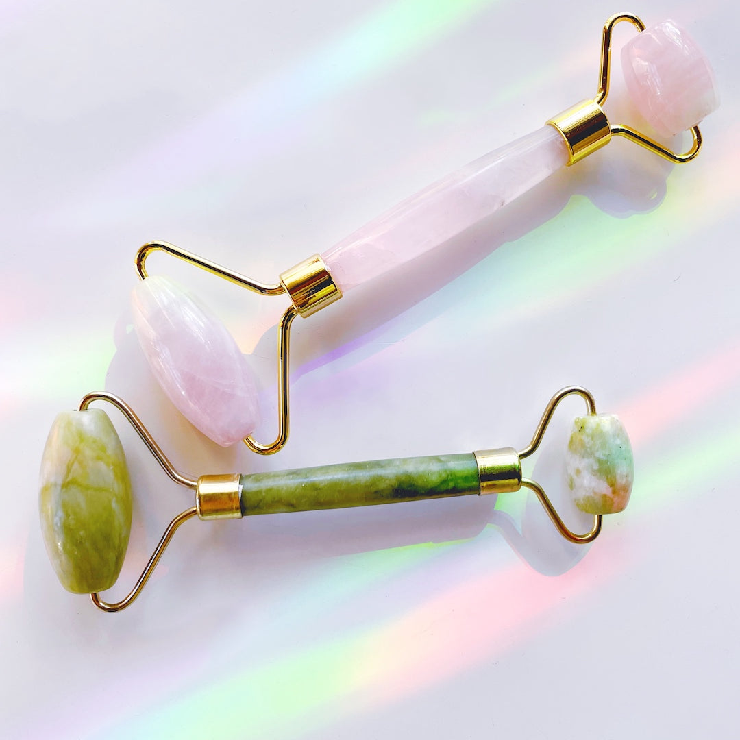 Facial Rollers: Jade & Rose Quartz - Baltic Mermaid