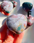 Ocean Jasper Hearts - Baltic Mermaid