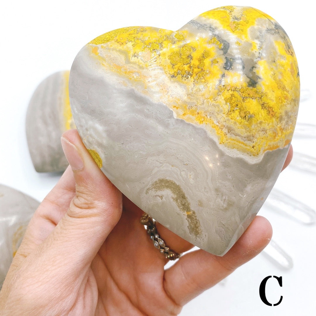 Bumblebee Jasper Hearts - Baltic Mermaid