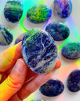 Sodalite Flat Palm Stones - Baltic Mermaid