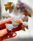 Carved Agate Fawn - Baltic Mermaid