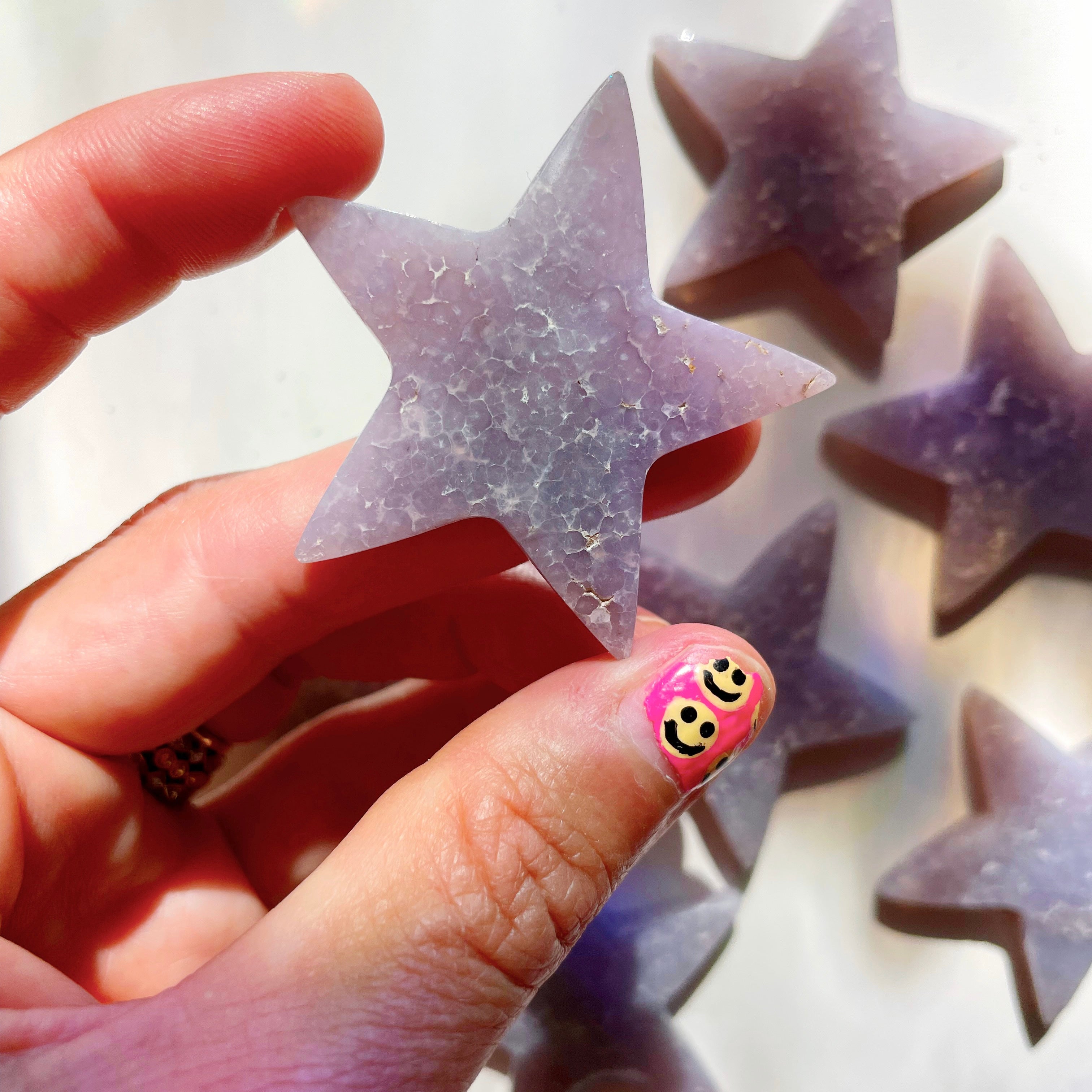Grape Agate Star - Baltic Mermaid