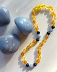 Dottie - Unpolished Amber Necklace - Baltic Mermaid
