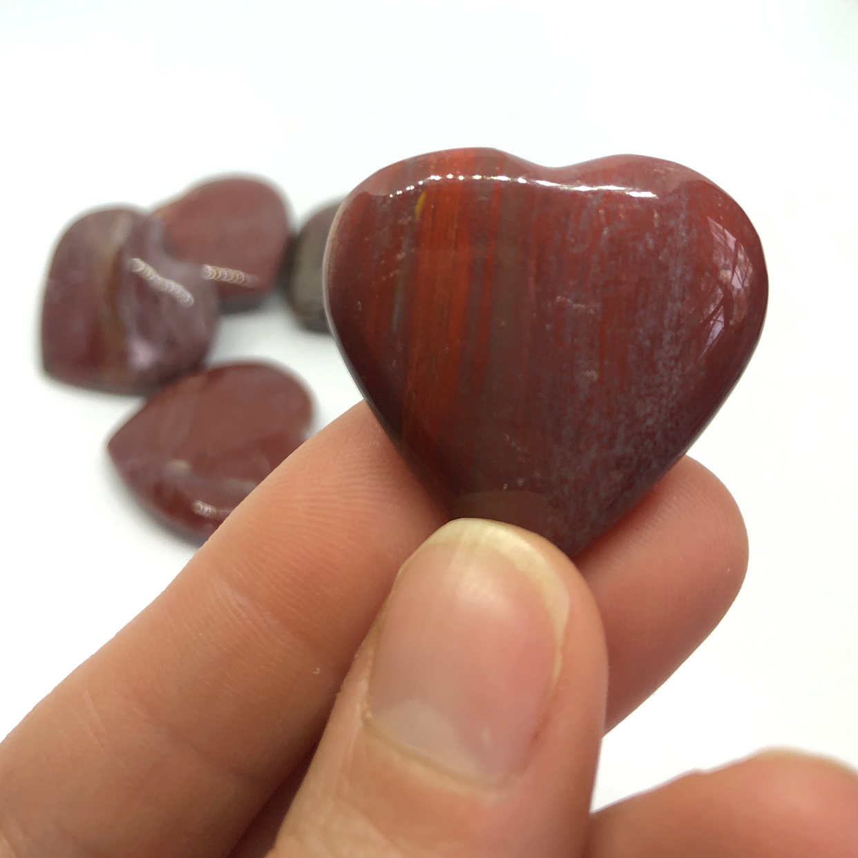 Little Puffed Heart Crystals - Baltic Mermaid