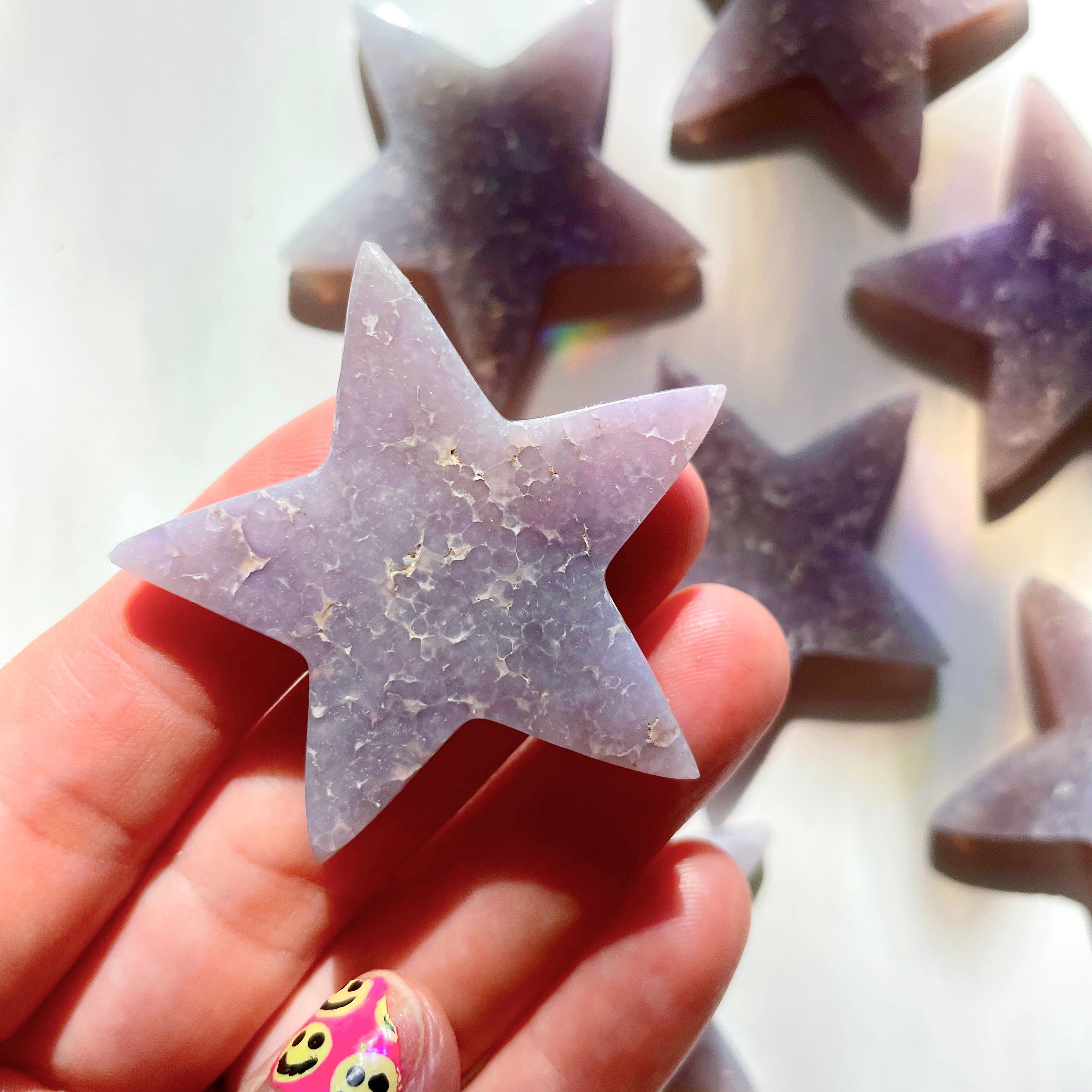 Grape Agate Star - Baltic Mermaid