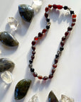 Hopper - Unpolished Amber Necklace - Baltic Mermaid