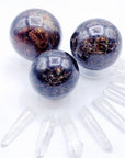 Garnet Spheres - Baltic Mermaid