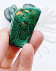 Malachite Tumbled Stones - Baltic Mermaid
