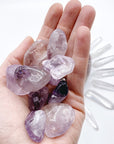 Amethyst Tumbled Stones - Baltic Mermaid