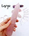 Rose Quartz Wands - Baltic Mermaid