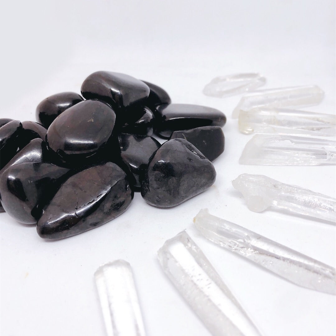 Shungite Tumbled Stones - Baltic Mermaid