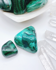 Malachite Tumbled Stones - Baltic Mermaid