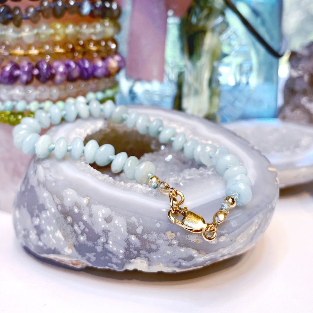 Amazonite Candy Bracelet - Baltic Mermaid